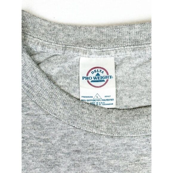 Vintage Y2k Homer Simpson T-shirt Gray Large It's All Good - Picture 4 of 8